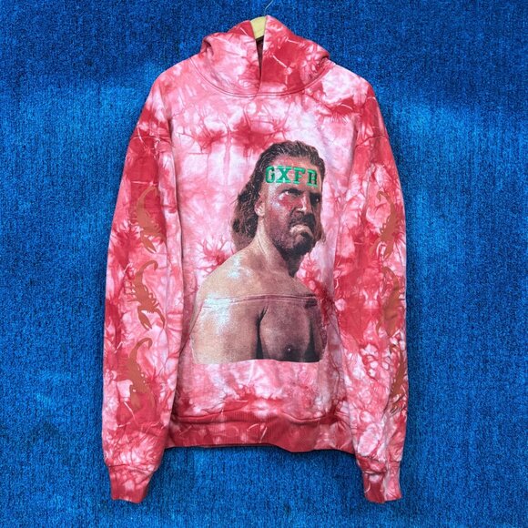 Westside Gunn GXFR Adam Page Mystery Valentine Day Tie Dye Hoodie Size Large - Picture 1 of 4